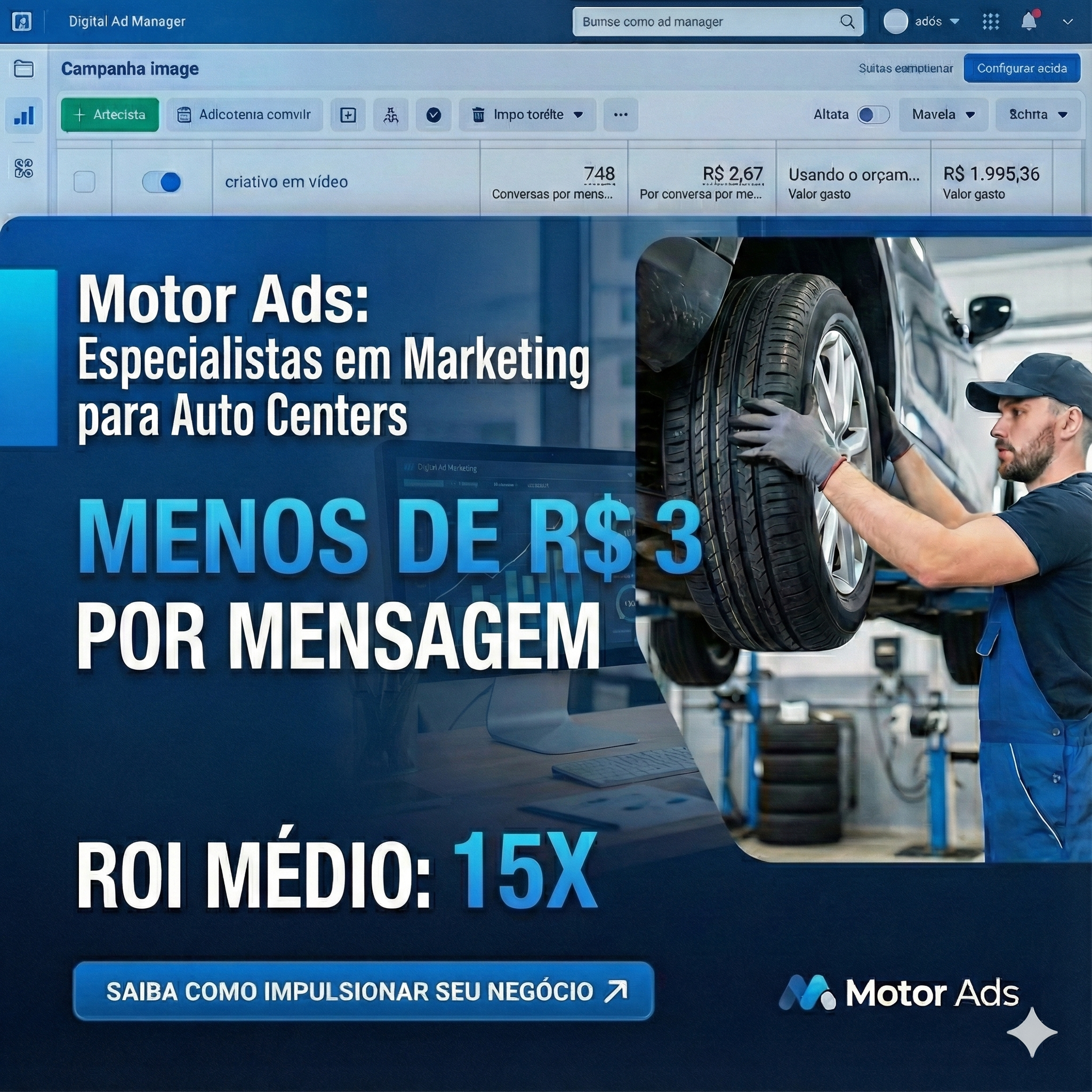Gerenciador de Anúncios com alto ROI